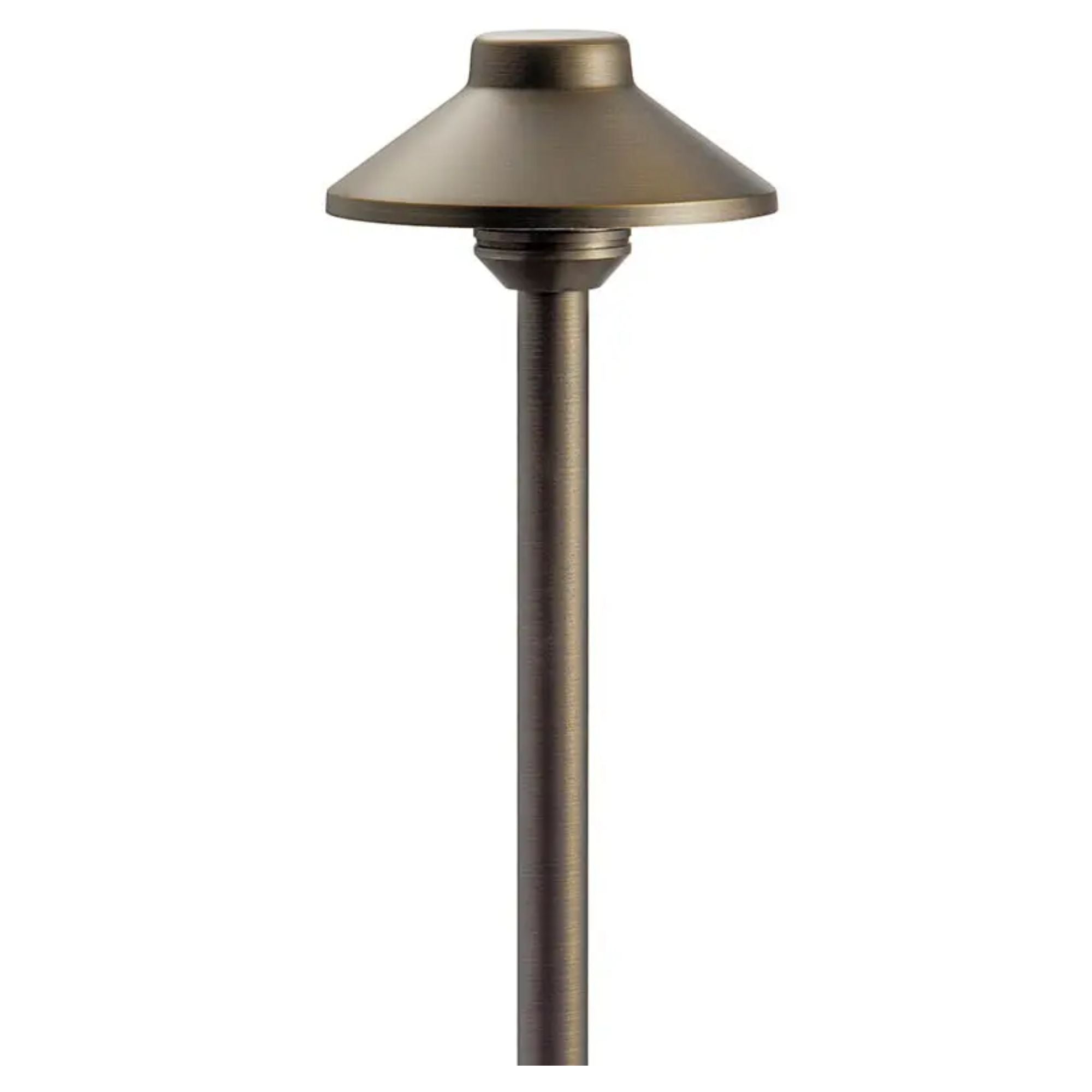 Kichler Stepped Dome 19.25 in. Path Light in Centennial Brass