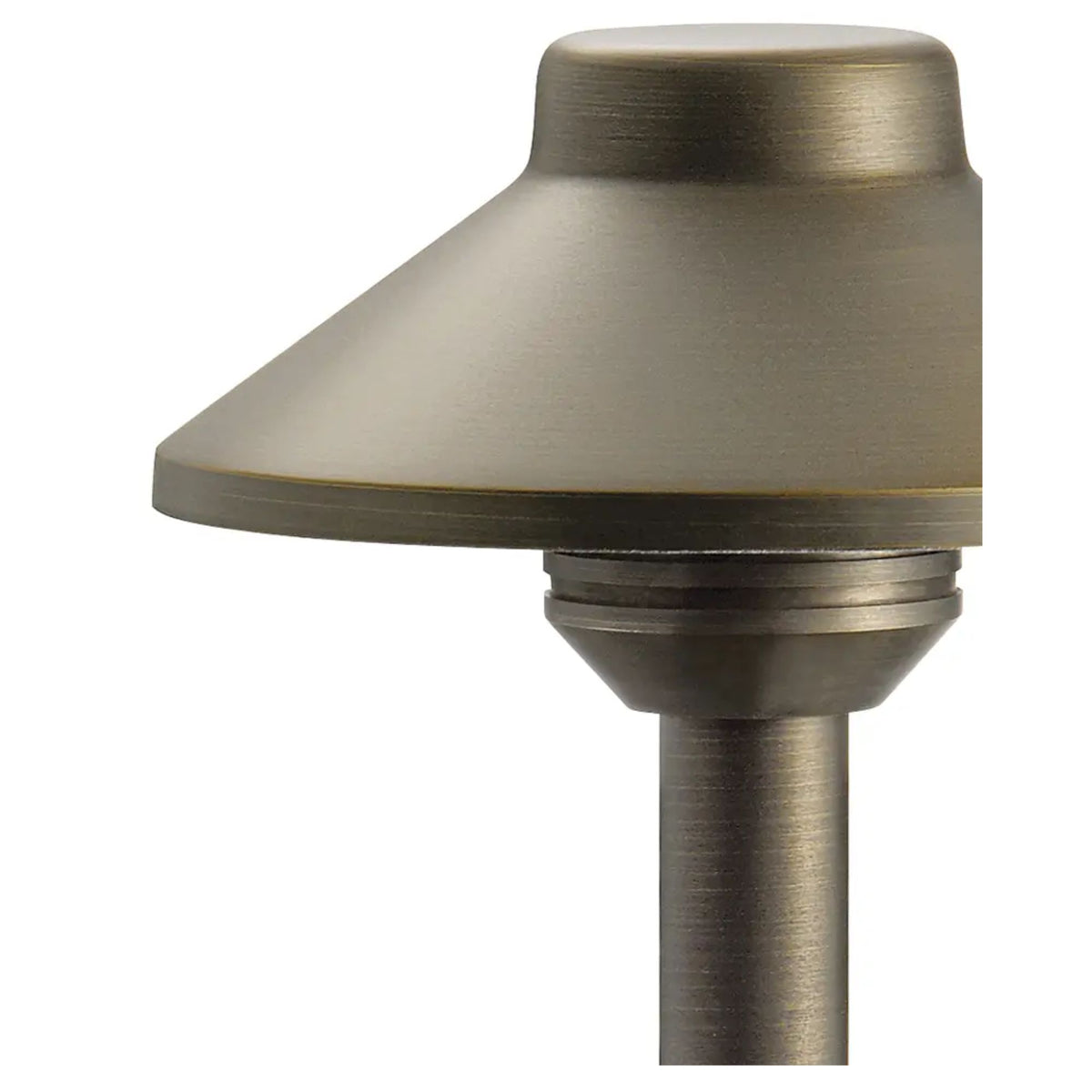 Kichler Stepped Dome 19.25 in. Path Light in Centennial Brass