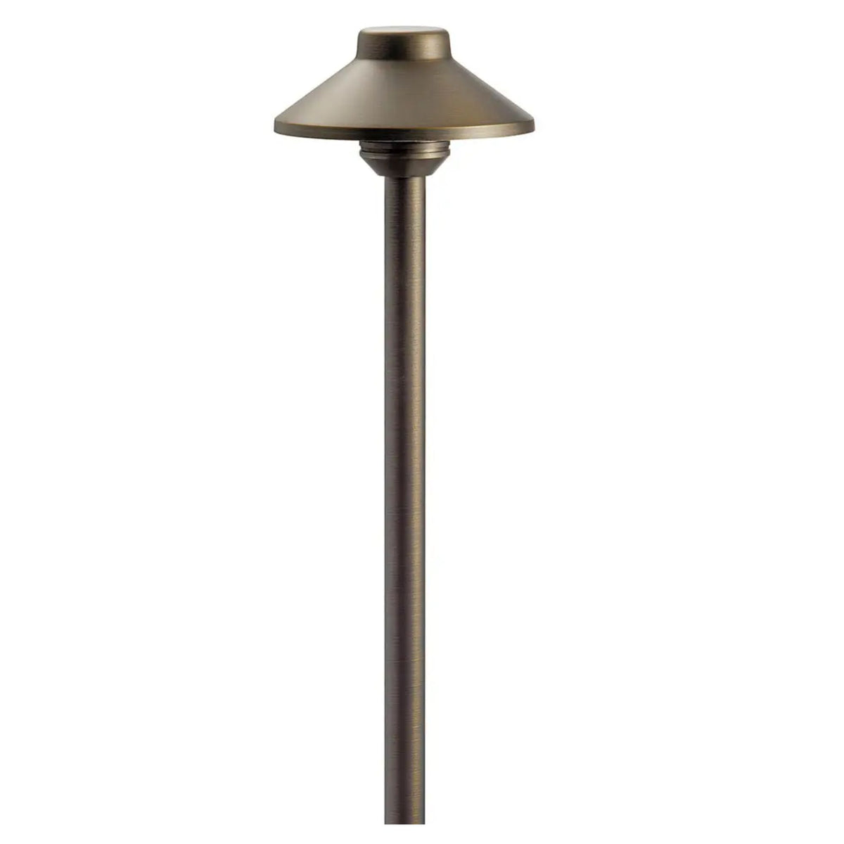 Kichler Stepped Dome 19.25 in. Path Light in Centennial Brass