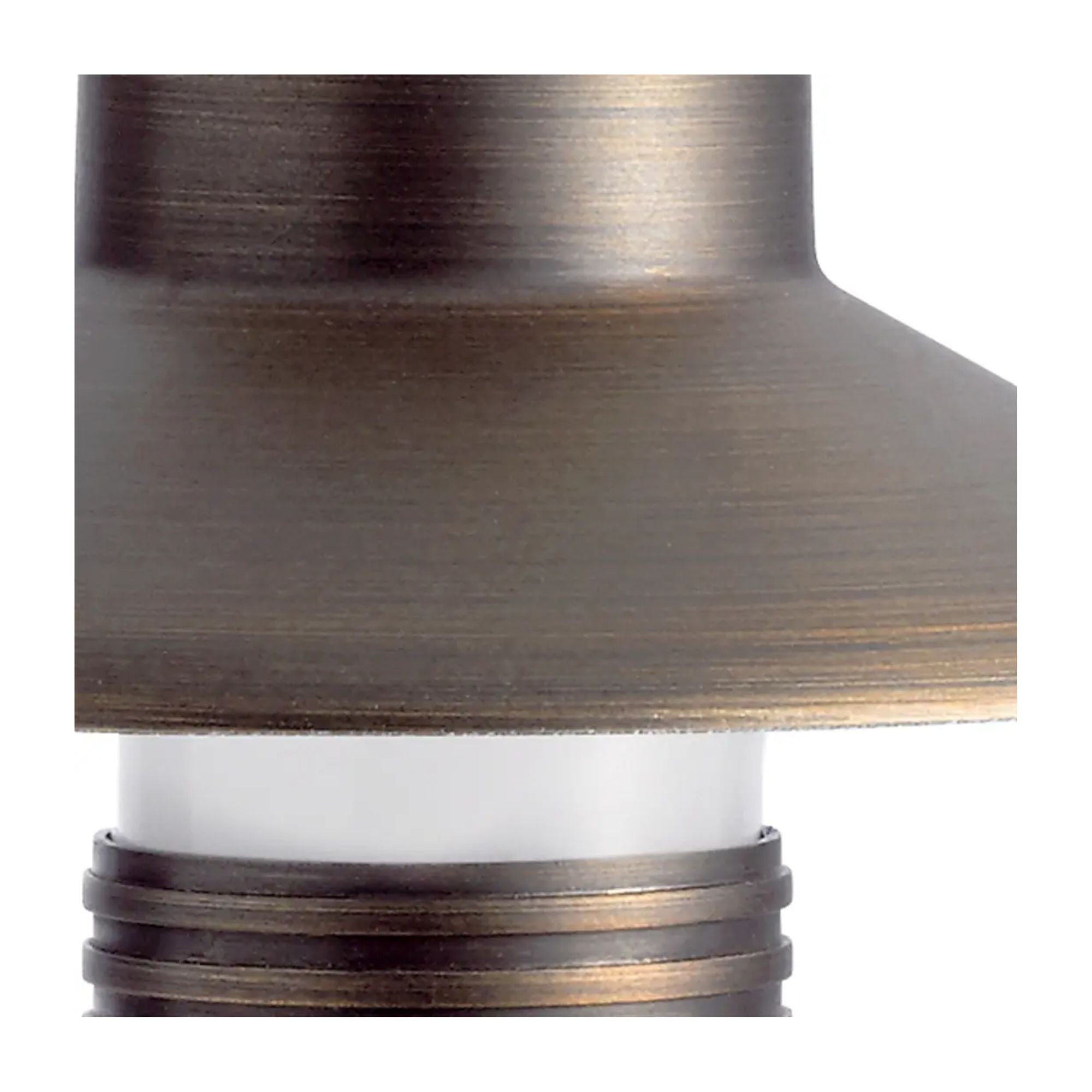 Kichler Dome Small Hat 17.25 in. Path Light in Centennial Brass