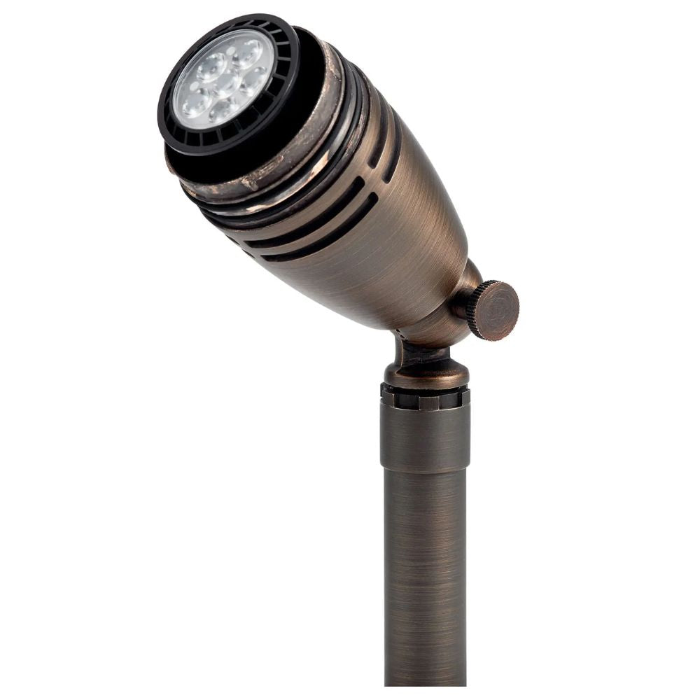 LED Fixed Socket Accent Spot Light, Centennial Brass