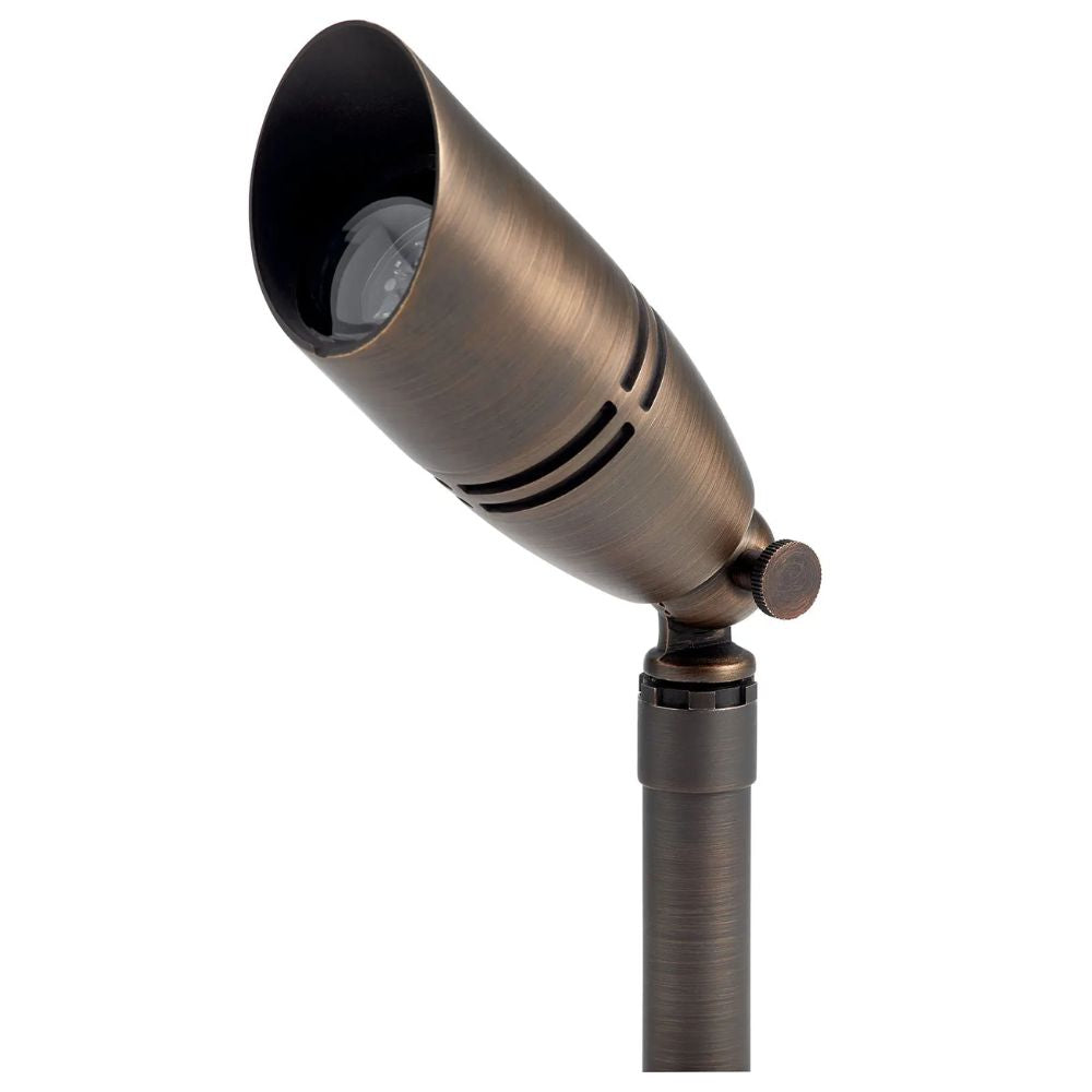 LED Fixed Socket Accent Spot Light, Centennial Brass