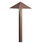 Kichler Pyramid 27" 3000K LED Integrated Path Light in Textured Tannery Bronze