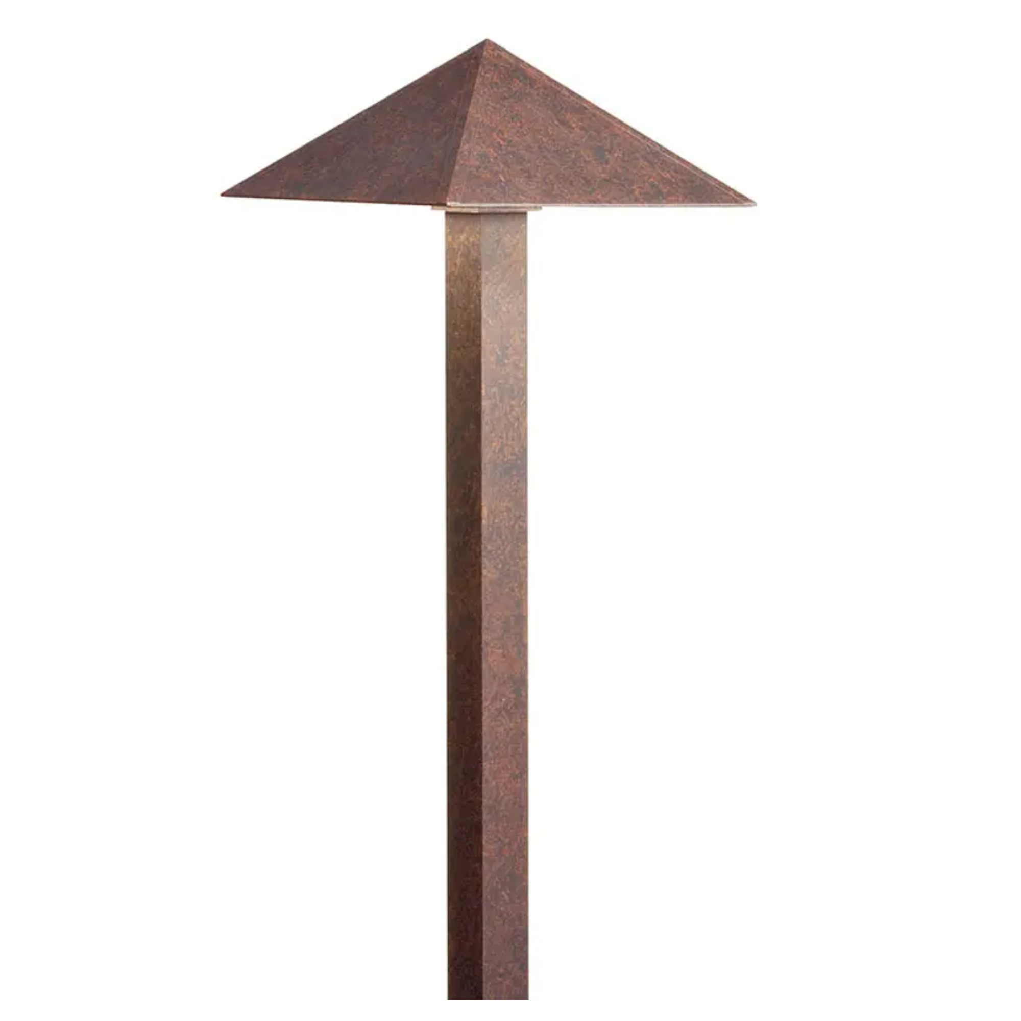 Kichler Pyramid 27" 3000K LED Integrated Path Light in Textured Tannery Bronze