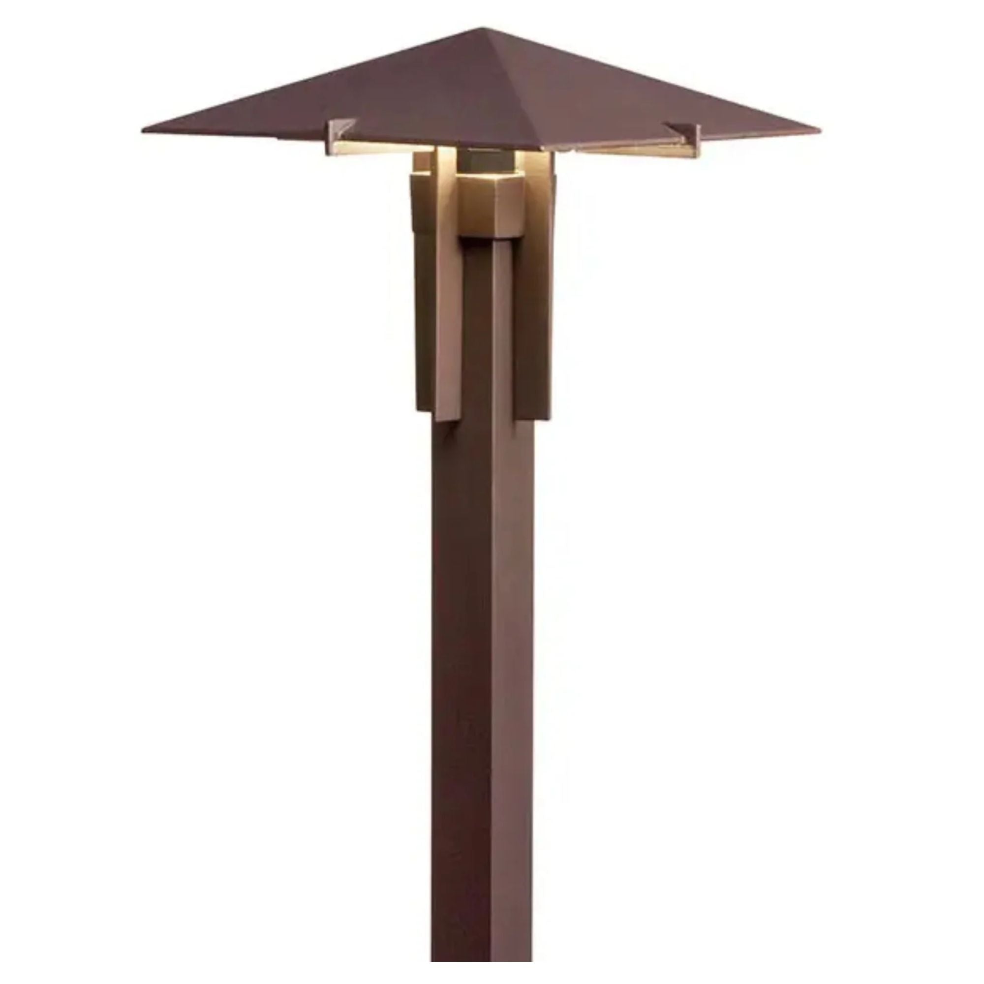 Kichler LED Forged 26.5″ 3000K LED Integrated Path Light in Textured Architectural Bronze