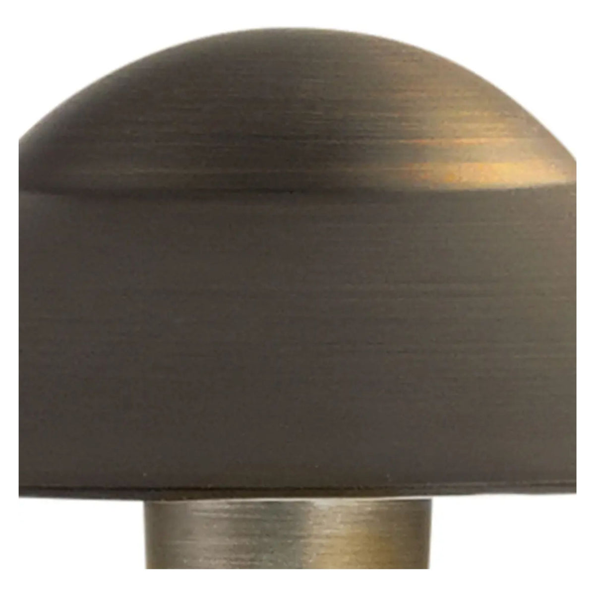 Kichler CBR LED Integrated 22.5 in. 2700K Dome Path Light in Centennial Brass
