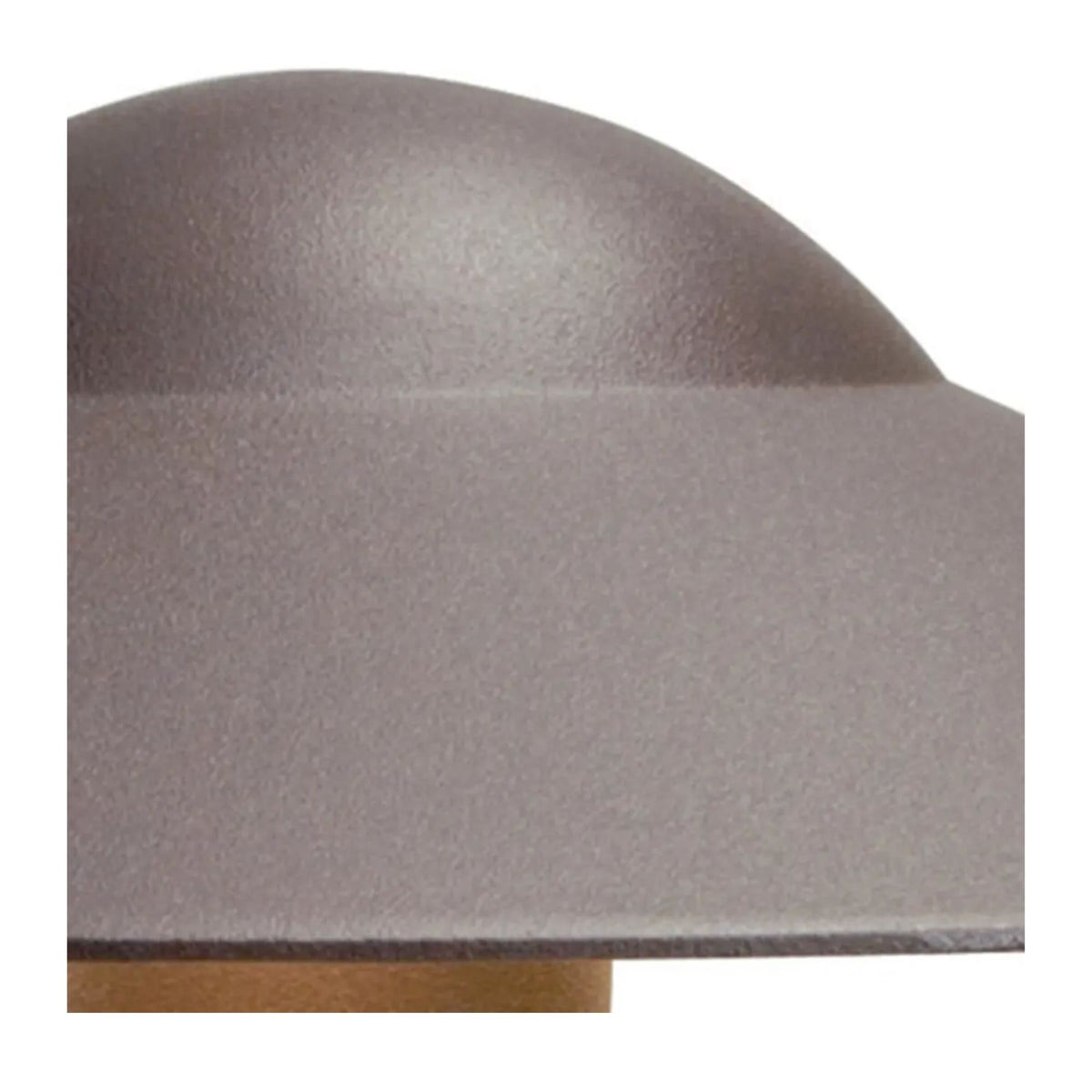 Short Dome LED Path Light, 2700K, Textured Architectural Bronze