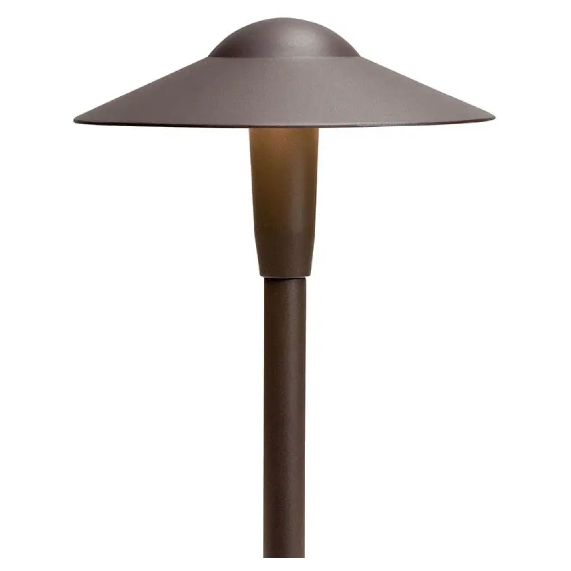 Kichler Short Stem 16" 3000K LED Integrated Path Light in Textured Architectural Bronze