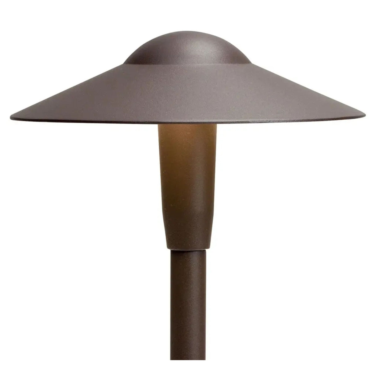 Kichler Short Stem 16" 3000K LED Integrated Path Light in Textured Architectural Bronze