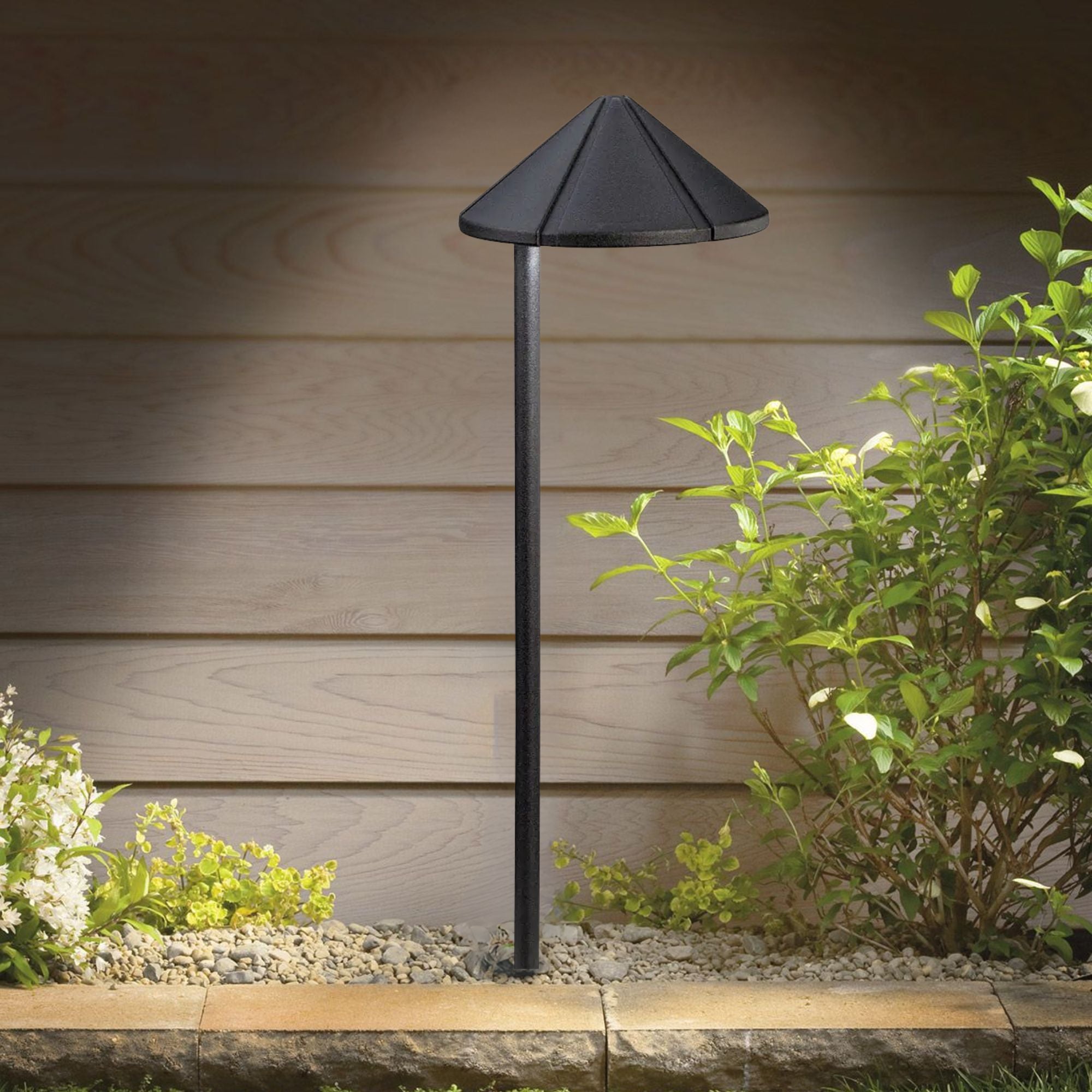 Kichler Side Mount 20" 2700K LED Integrated Path Light in Textured Black