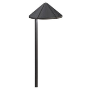 Side Mount 3000K LED Integrated 20" Path Light - Textured Black