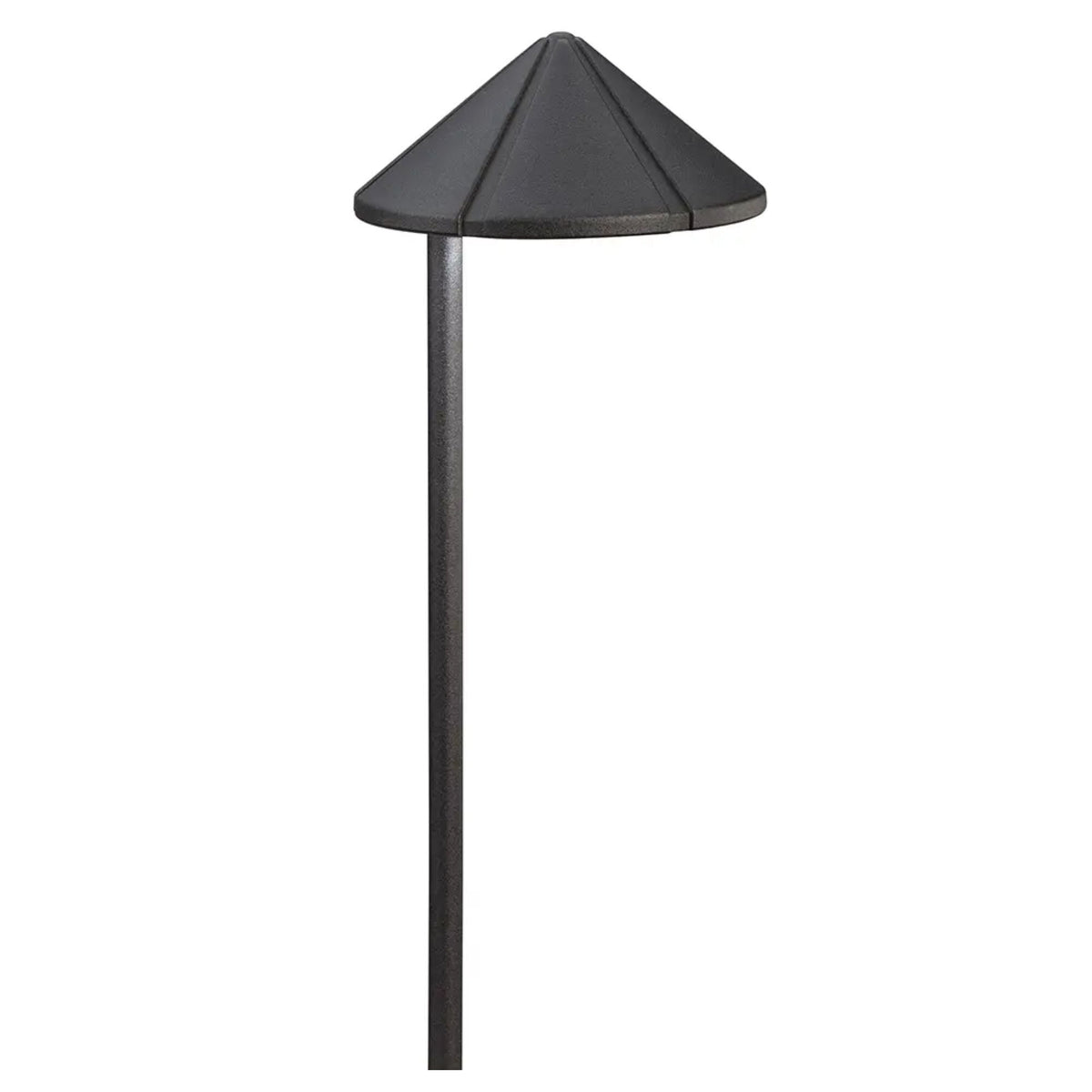 Side Mount 3000K LED Integrated 20" Path Light - Textured Black