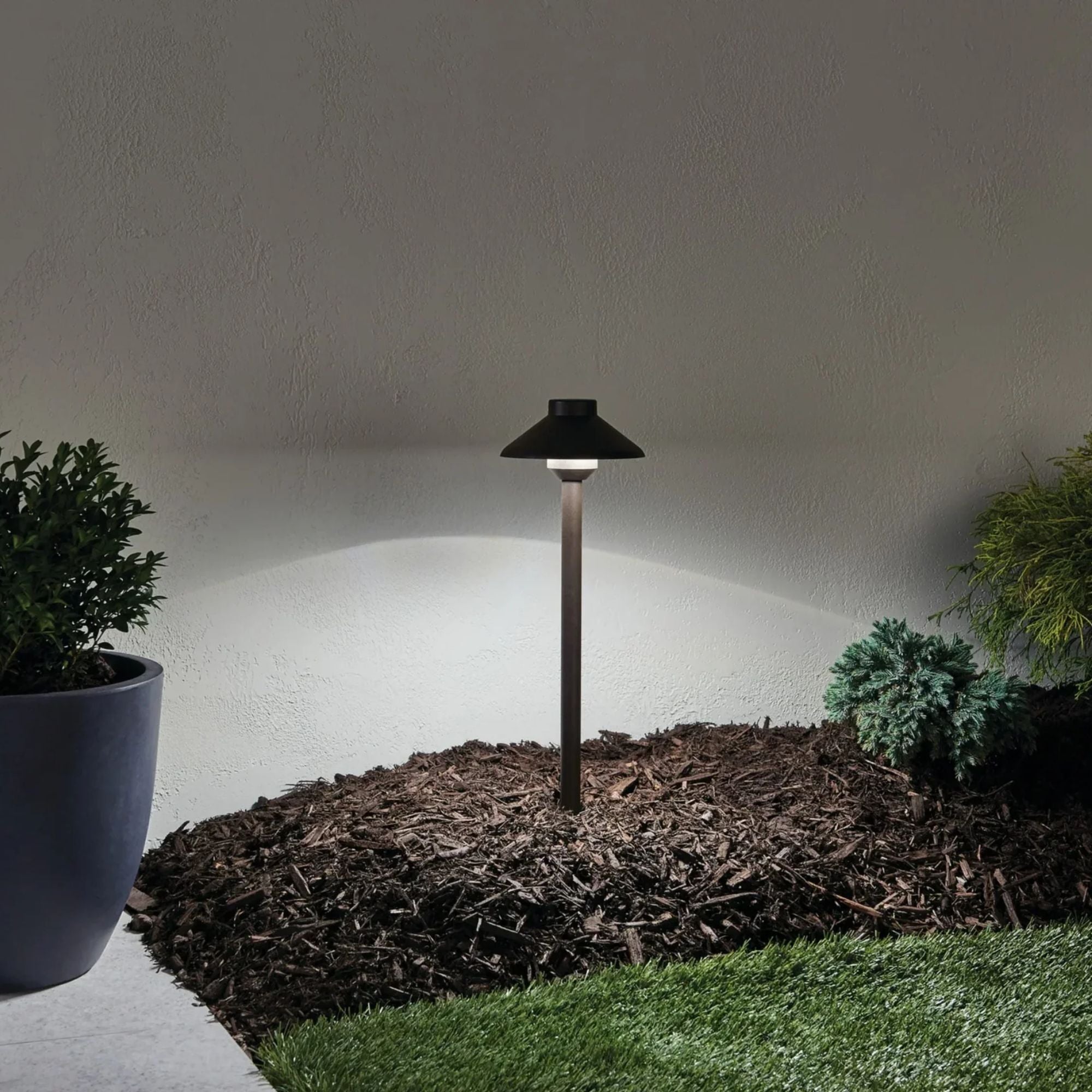 Kichler Landscape LED 23" 2700K Path Light in Textured Architectural Bronze