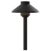 Kichler Stepped Dome 23" 3000K LED Integrated Path Light in Textured Black