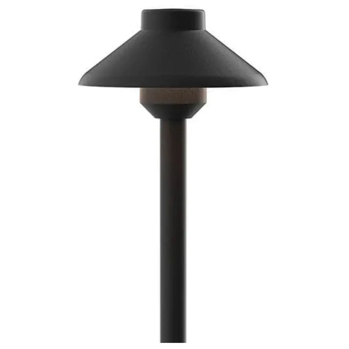 Kichler Stepped Dome 23" 3000K LED Integrated Path Light in Textured Black