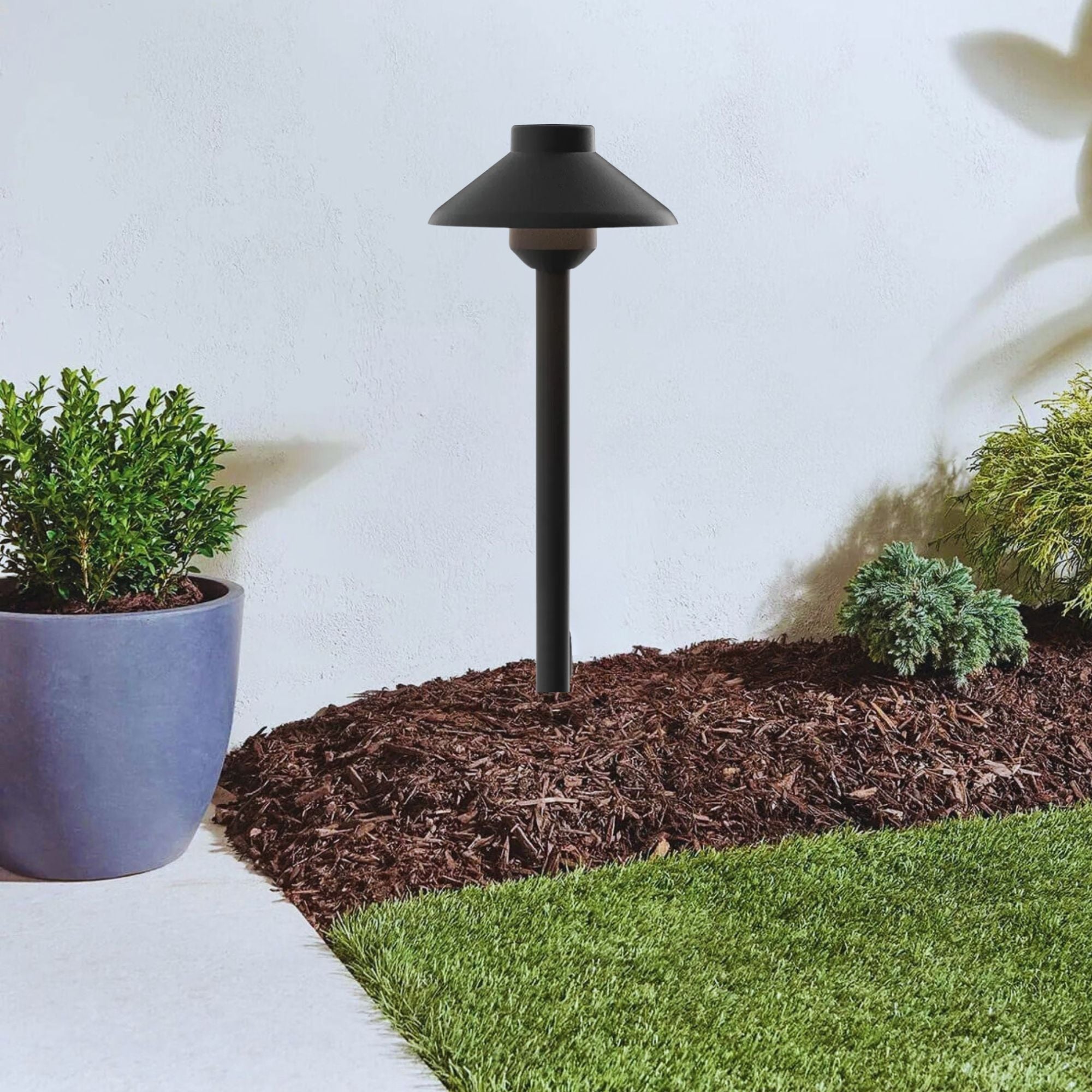 Kichler Landscape LED 23″ 3000K Path Light in Textured Black