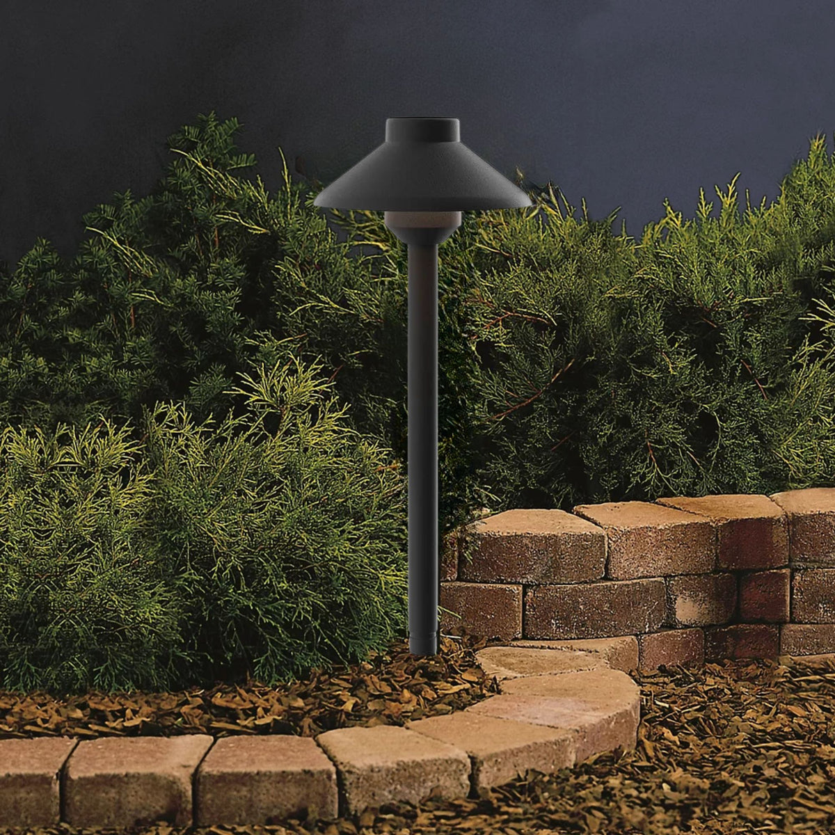 Kichler CBR LED Integrated 15.76" 3000K Path Light in Textured Black