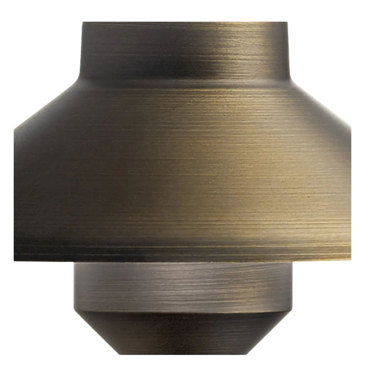 Kichler 15.76 in. 3000K Integrated LED Dome Path Light in Centennial Brass