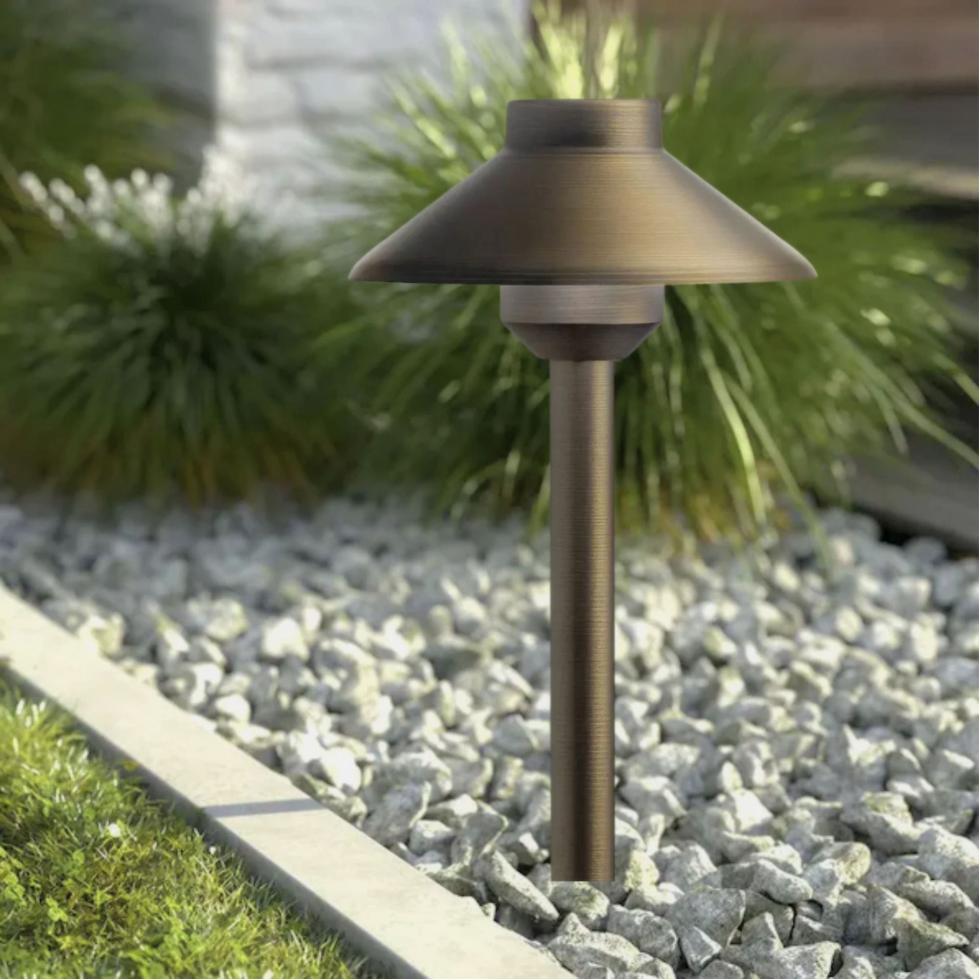 Kichler CBR LED Integrated 15.7" 3000K Path Light in Centennial Brass