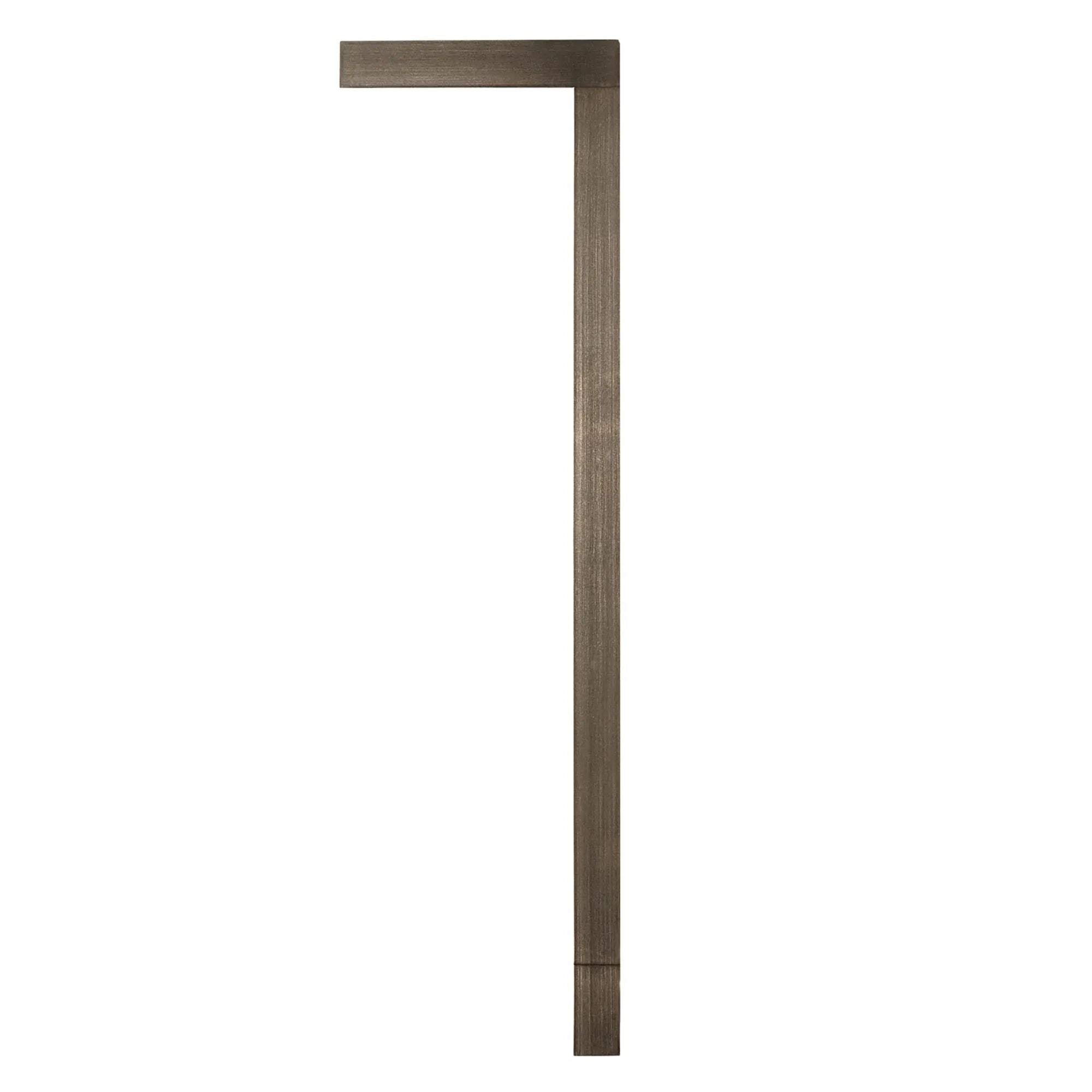 Kichler Two Arm Contemporary 22" Path Light in Centennial Brass