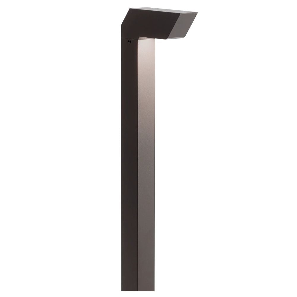 Kichler Contemporary Right Angle 22" Path Light in Textured Architectural Bronze