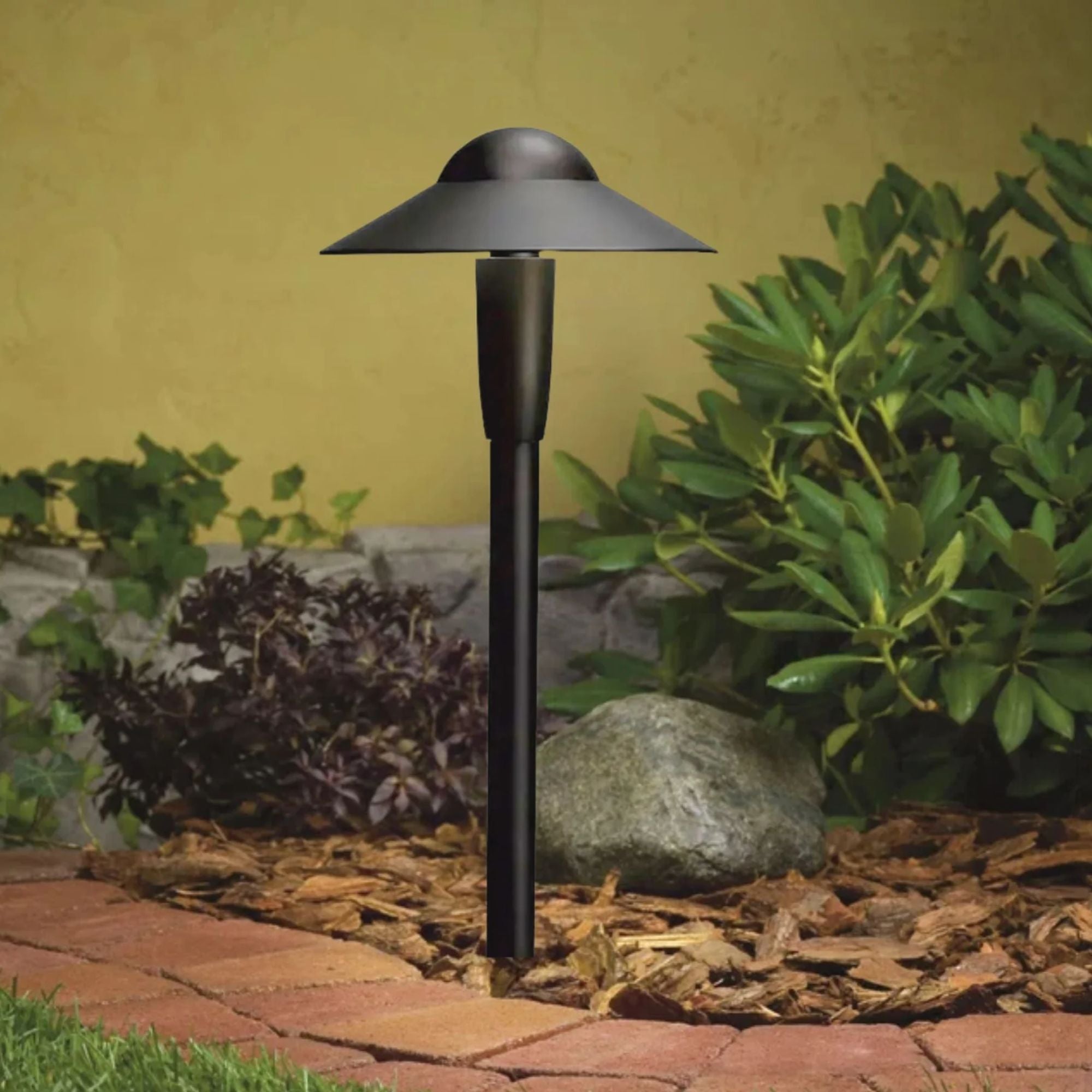 Kichler CBR LED Integrated 22" 2700K Path Light in Textured Black