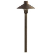 Traditional LED Integrated Path Light, 3000K, Centennial Brass