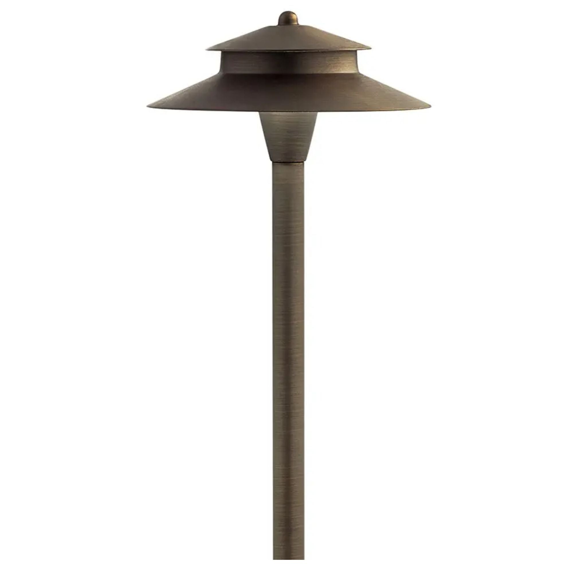 Kichler CBR LED Integrated 22.75" 2700K Path Light in Centennial Brass