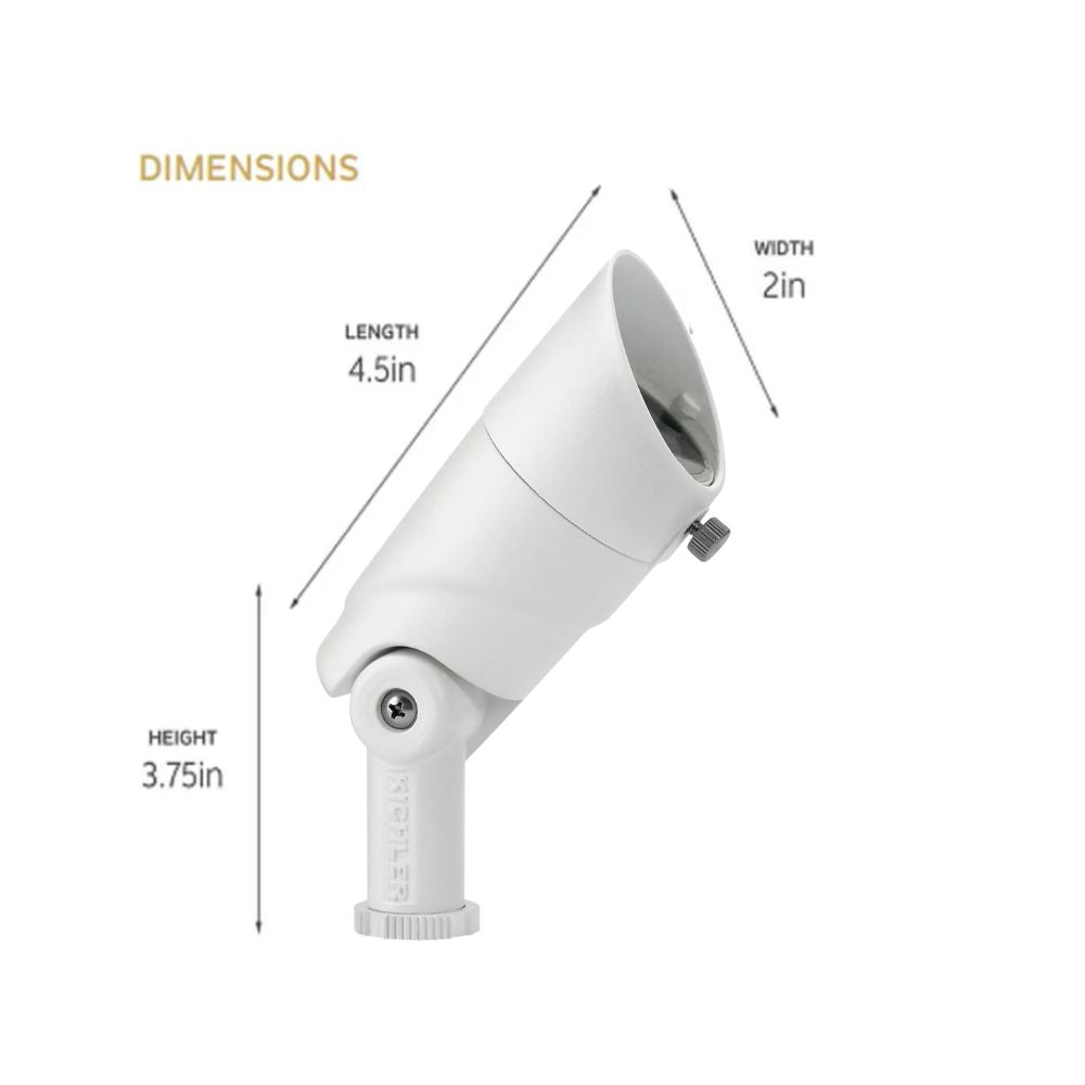 LED 3000K Small Spot Light, 35 Degree, White