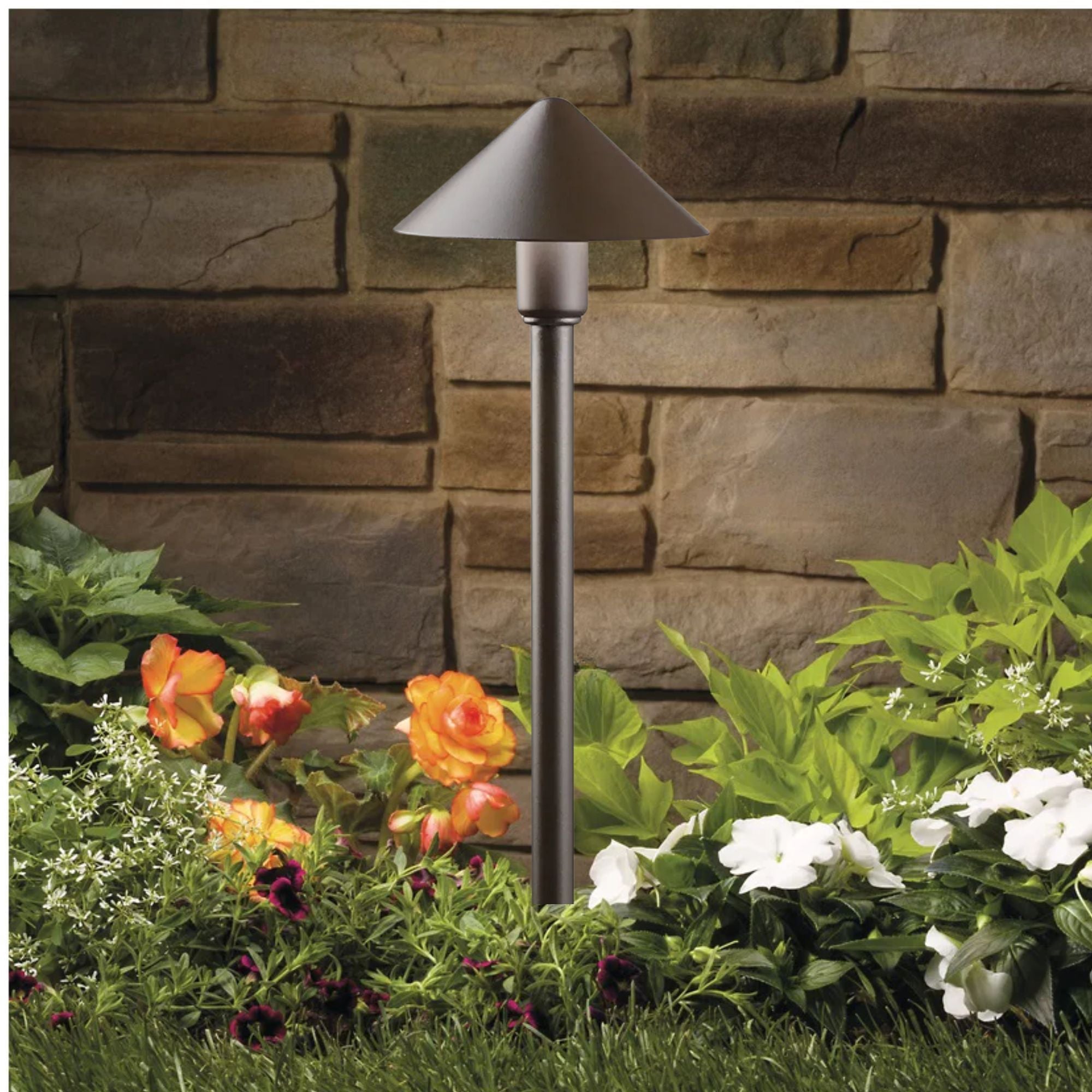 Kichler CBR LED Integrated 21" 3000K Path Light in Textured Architectural Bronze