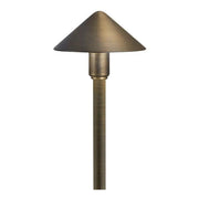 Kichler CBR LED Integrated 21″ 2700K Path Light in Centennial Brass