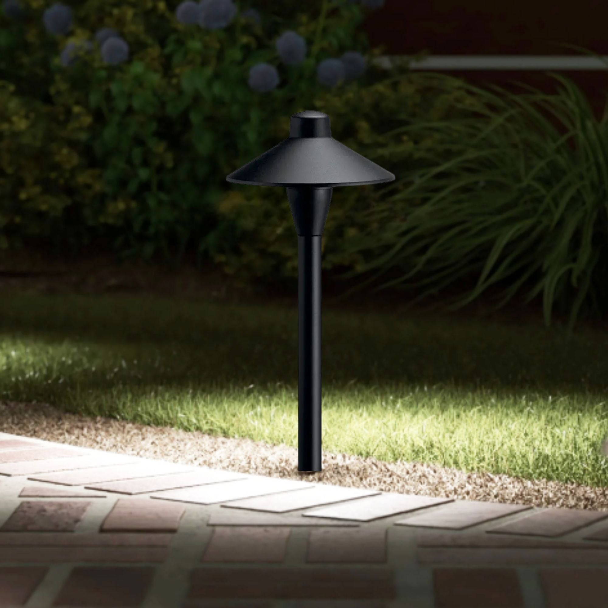 Kichler Traditional 21" Path Light in Textured Black