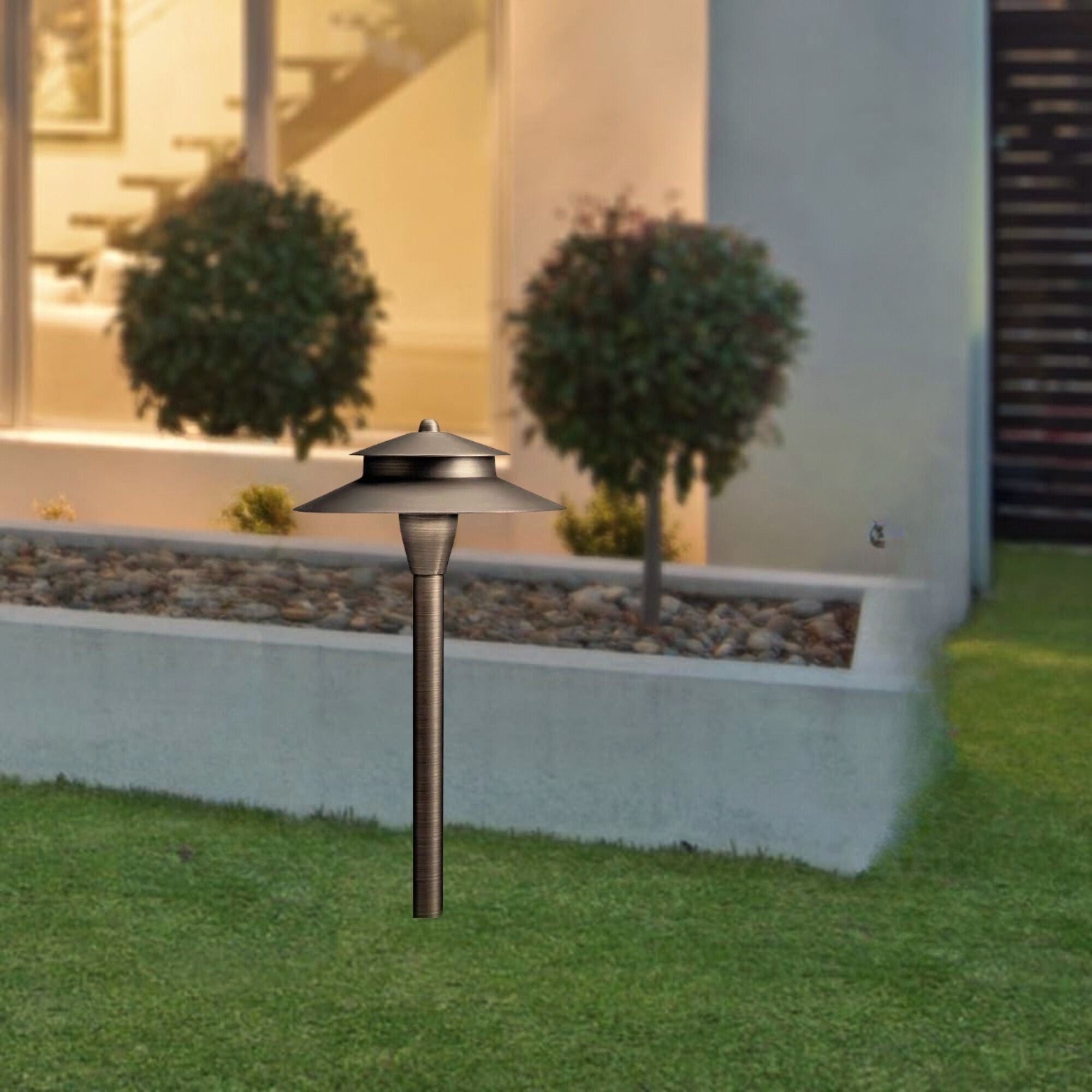 Kichler Missionary Style 23" Path Light in Centennial Brass