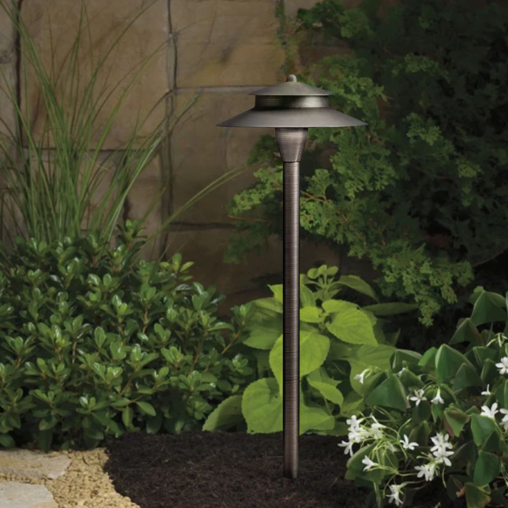 Kichler Missionary Style 23" Path Light in Centennial Brass