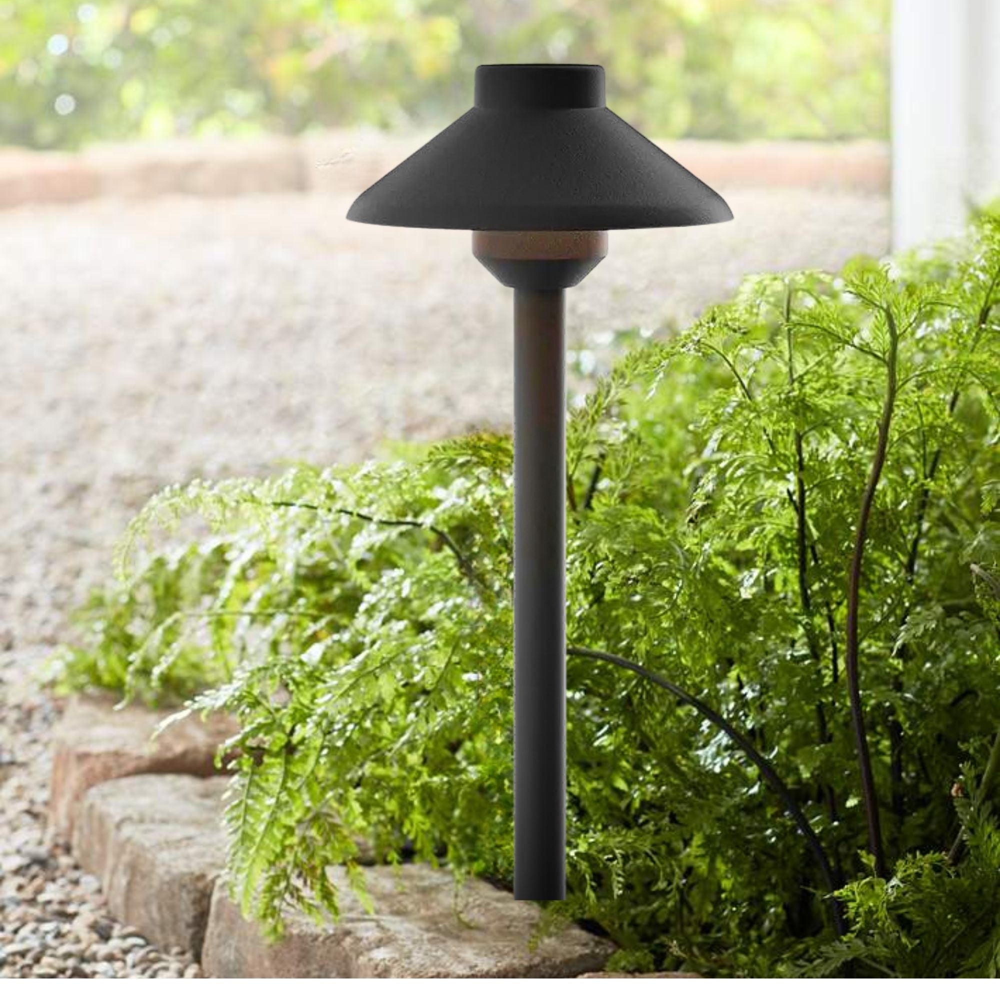 Kichler CBR LED Integrated 15" Path Light in Textured Black