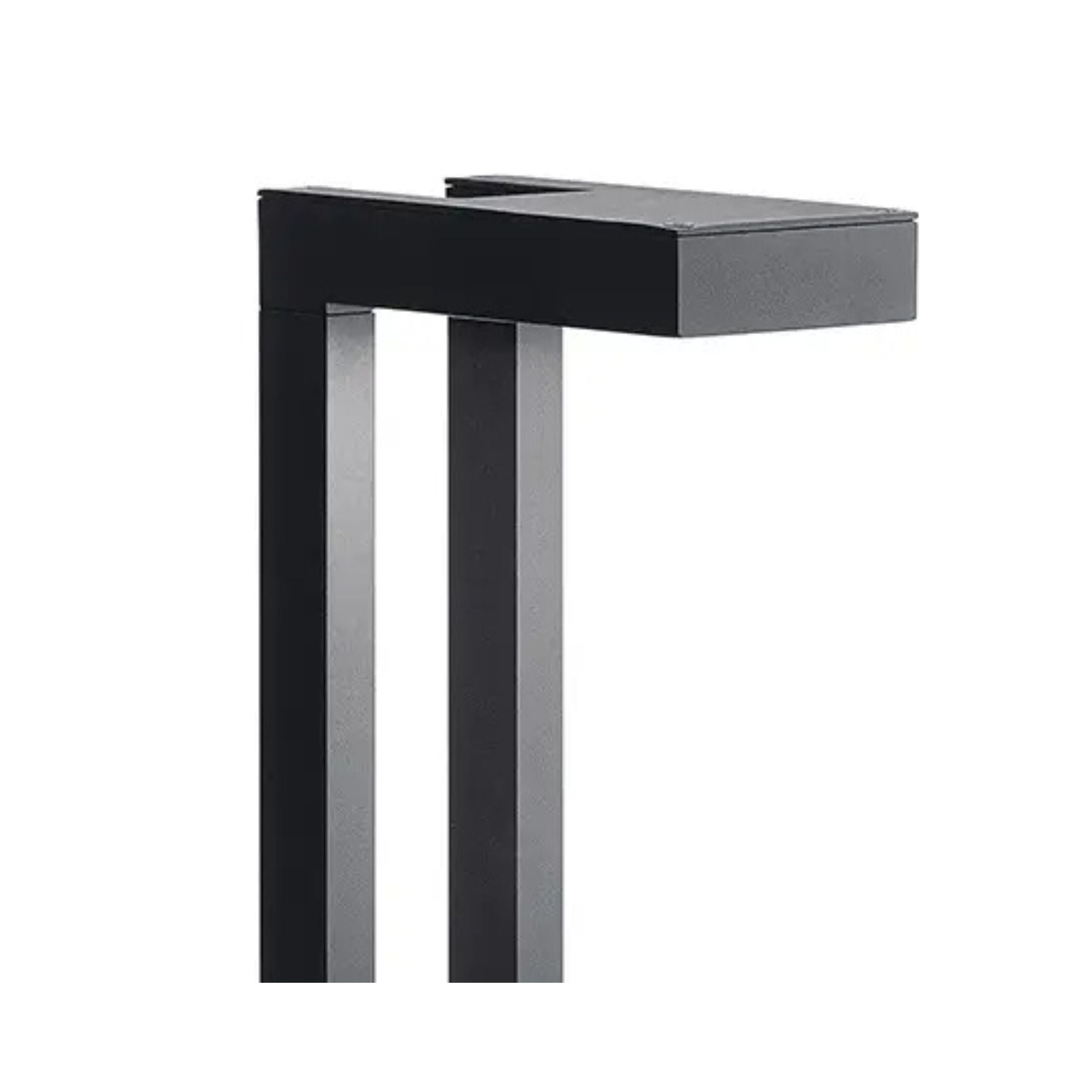 Kichler Two Arm Contemporary 22″ Path Light in Textured Black