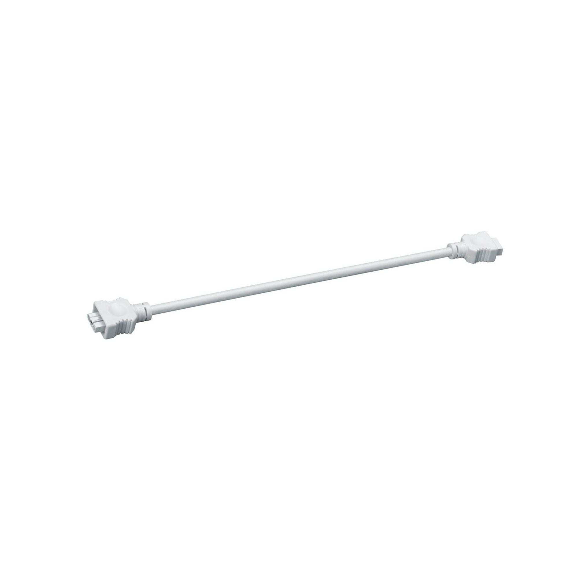 14in. Interconnect Cable for 6U Under cabinet lights, White