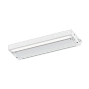 6U Series 12-Inch 120V LED Under Cabinet Light, 2700K/3000K, White