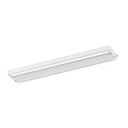 6U Series 22-Inch 120V LED Under Cabinet Light, 2700K/3000K, White