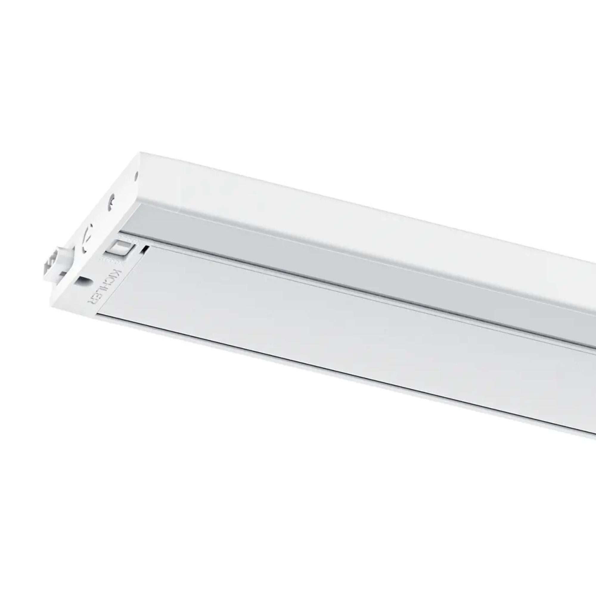 6U Series 22-Inch 120V LED Under Cabinet Light, 2700K/3000K, White