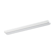 6U Series 30-Inch 120V LED Under Cabinet Light, 2700K/3000K, White