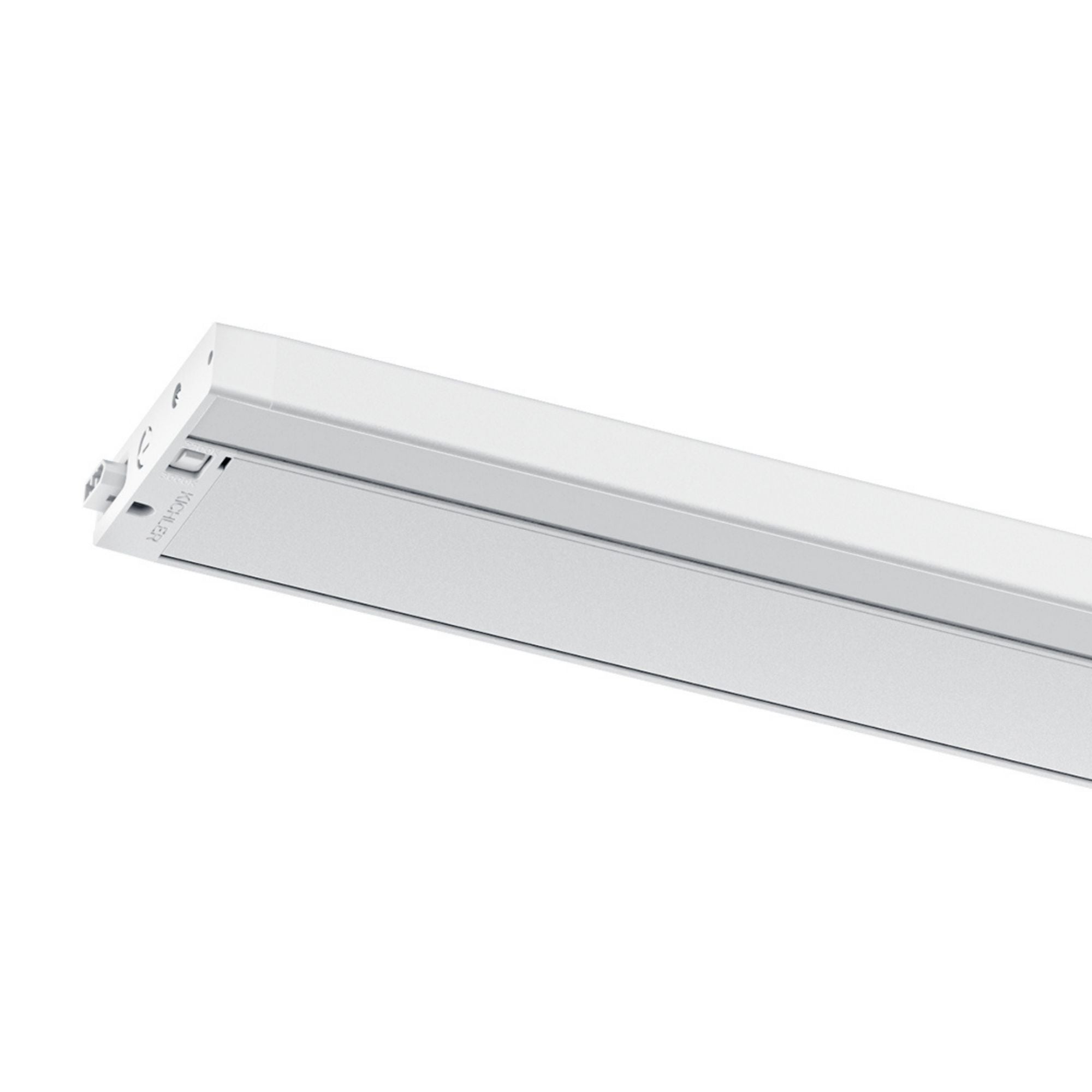 6U Series 30-Inch 120V LED Under Cabinet Light, 2700K/3000K, White