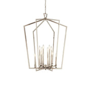 Abbotswell 30" 12-Light Foyer Chandelier, Polished Nickel Finish