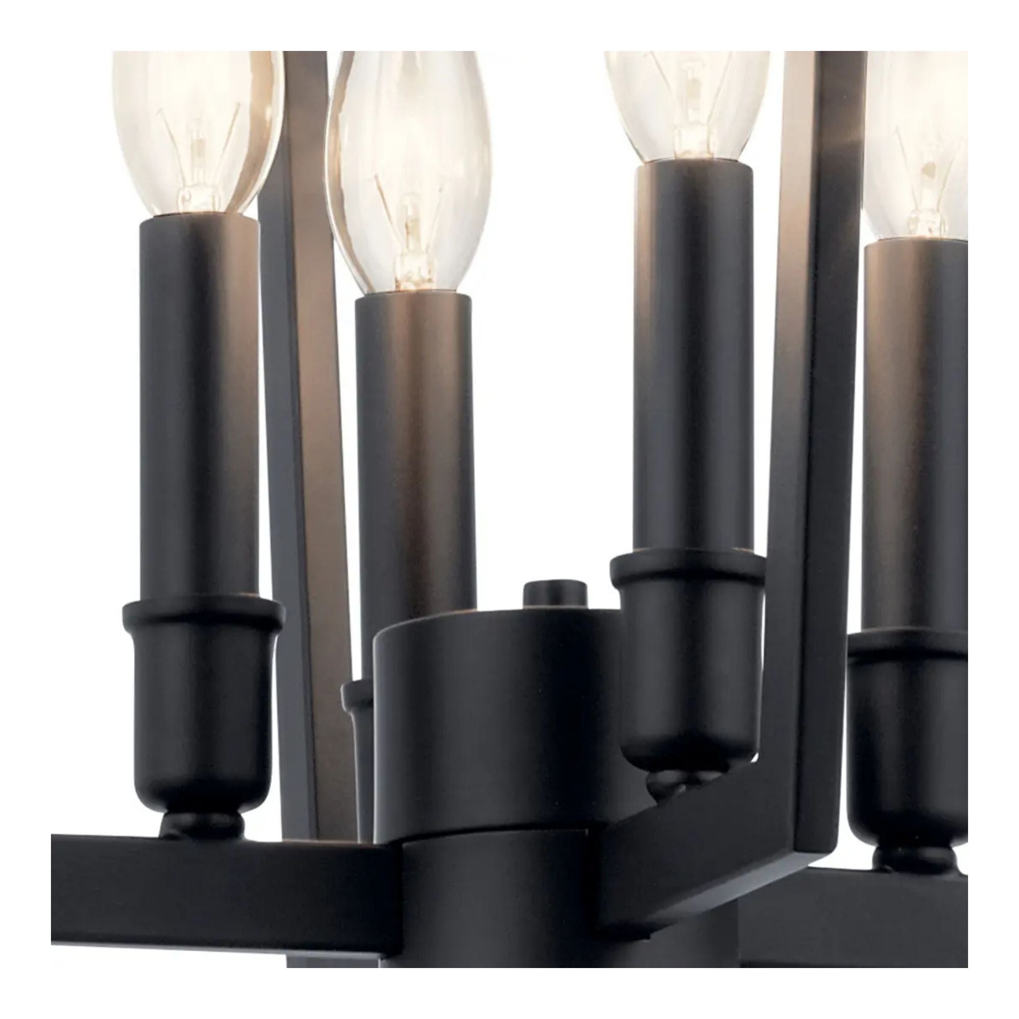 Abbotswell 14" 4-Light Pendant, Black Finish