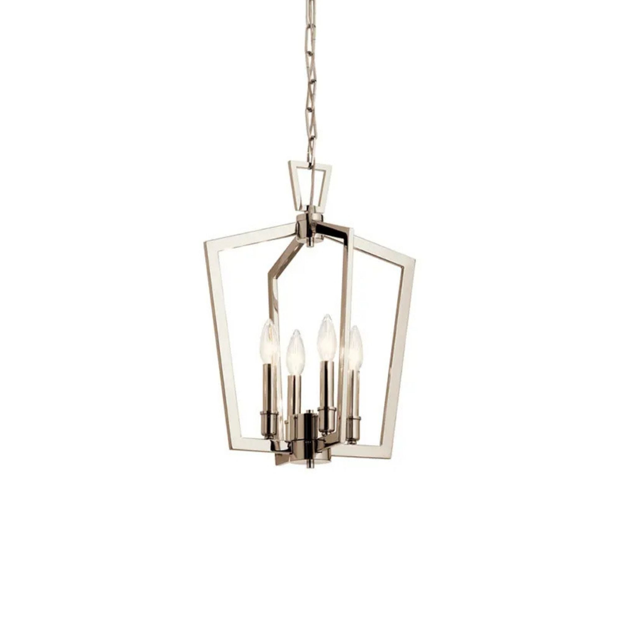 Abbotswell 14" 4-Light Pendant, Polished Nickel Finish