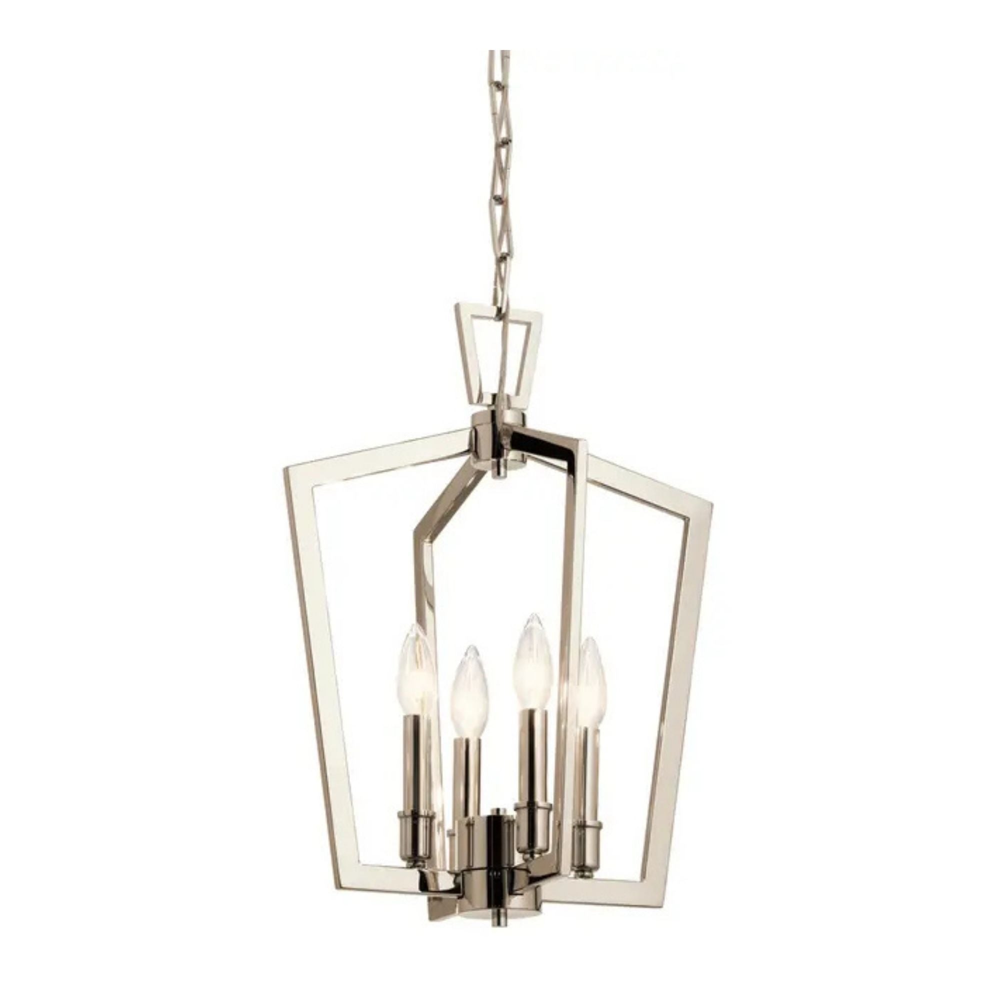Abbotswell 14" 4-Light Pendant, Polished Nickel Finish