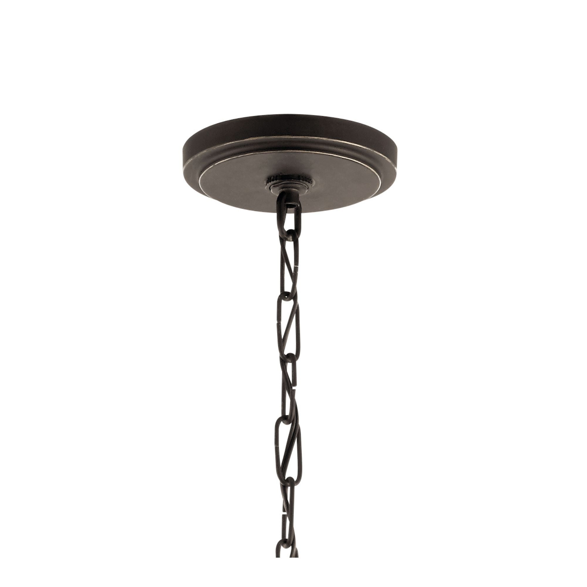 Aberdeen 28" 6-Light Chandelier, Olde Bronze Finish