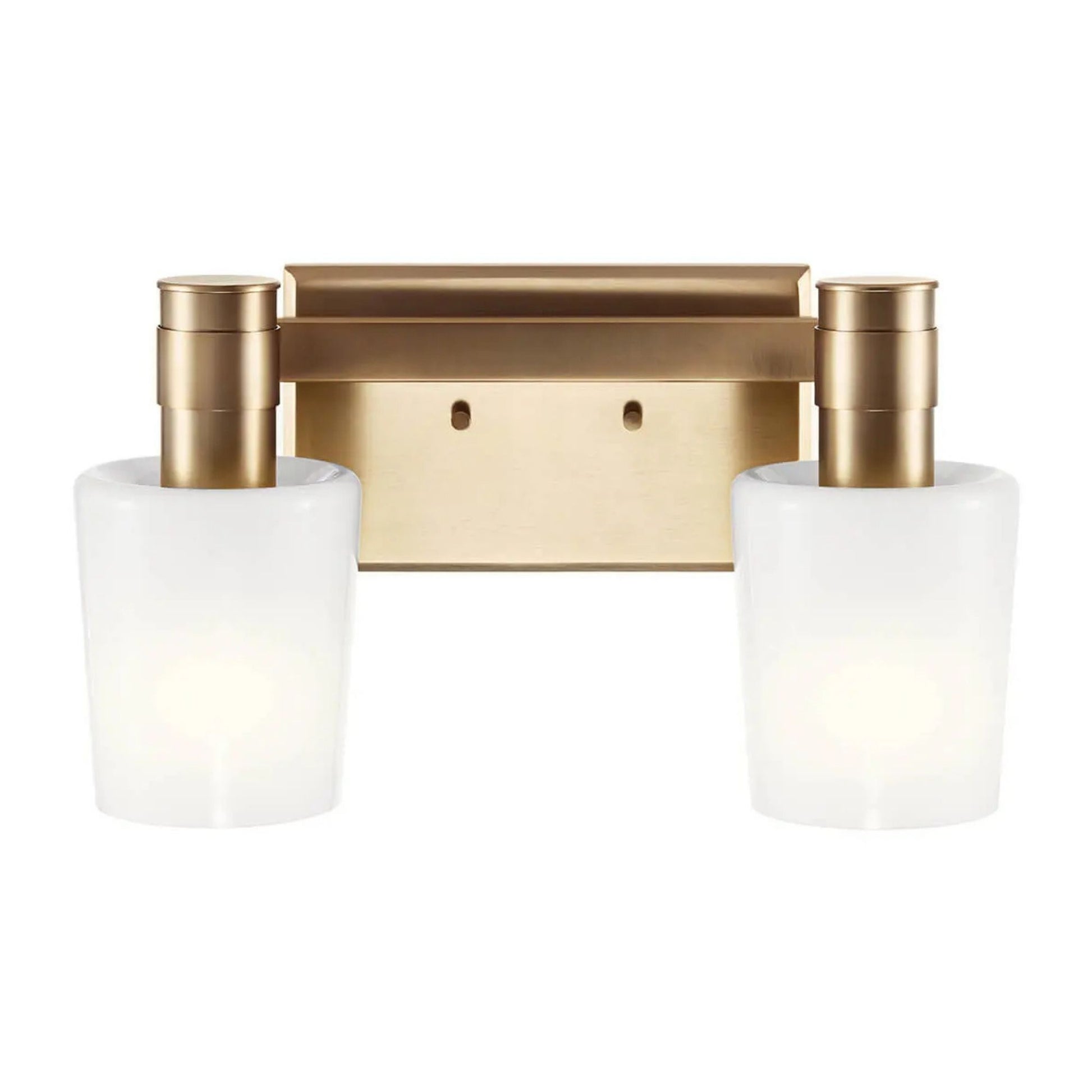 Adani 15" 2-Light Vanity Light, Champagne Bronze Finish - Bees Lighting
