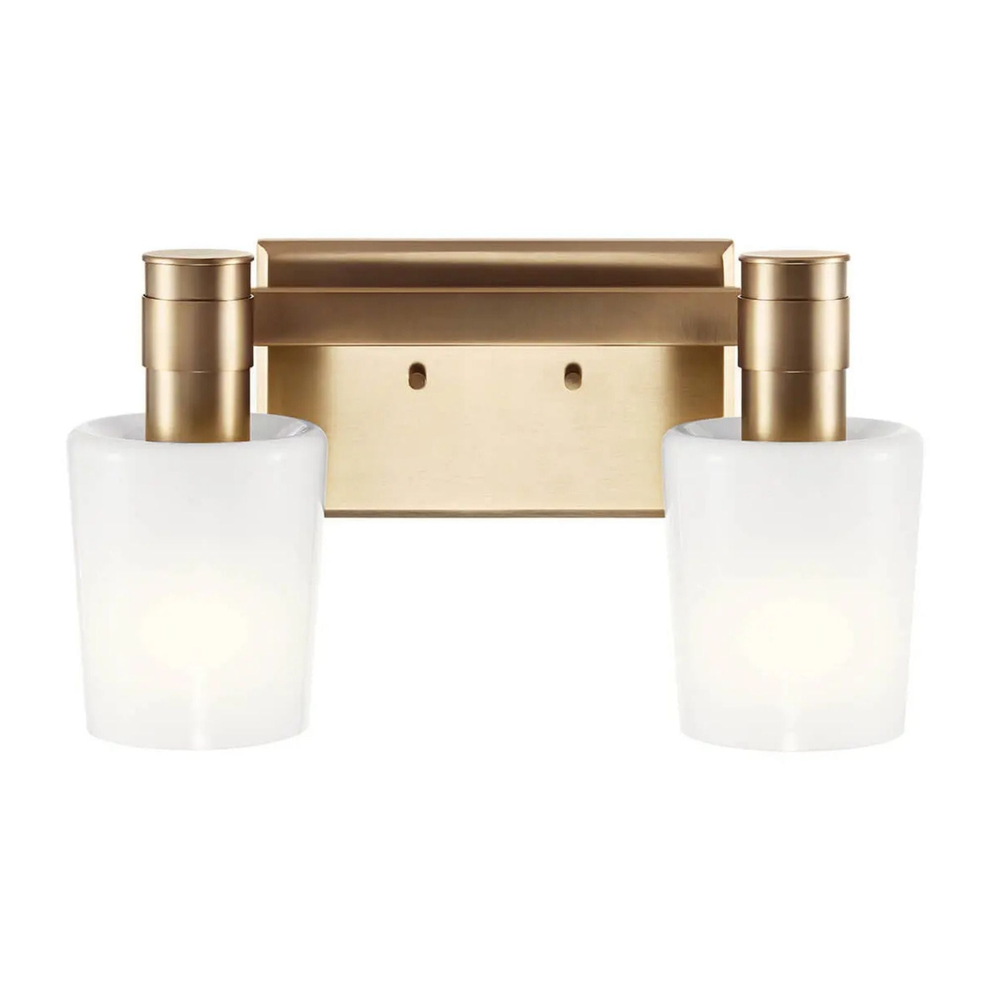 Adani 15" 2-Light Vanity Light, Champagne Bronze Finish - Bees Lighting