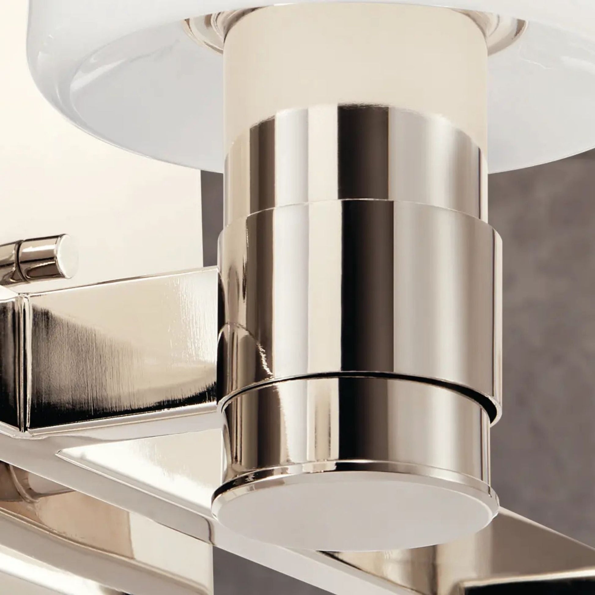 Adani 24" 3-Light Vanity Light, Polished Nickel Finish - Bees Lighting